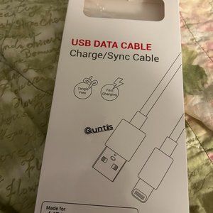 Quntis Apple IPhone USB  Data Cable chargers for Iphone, IPad